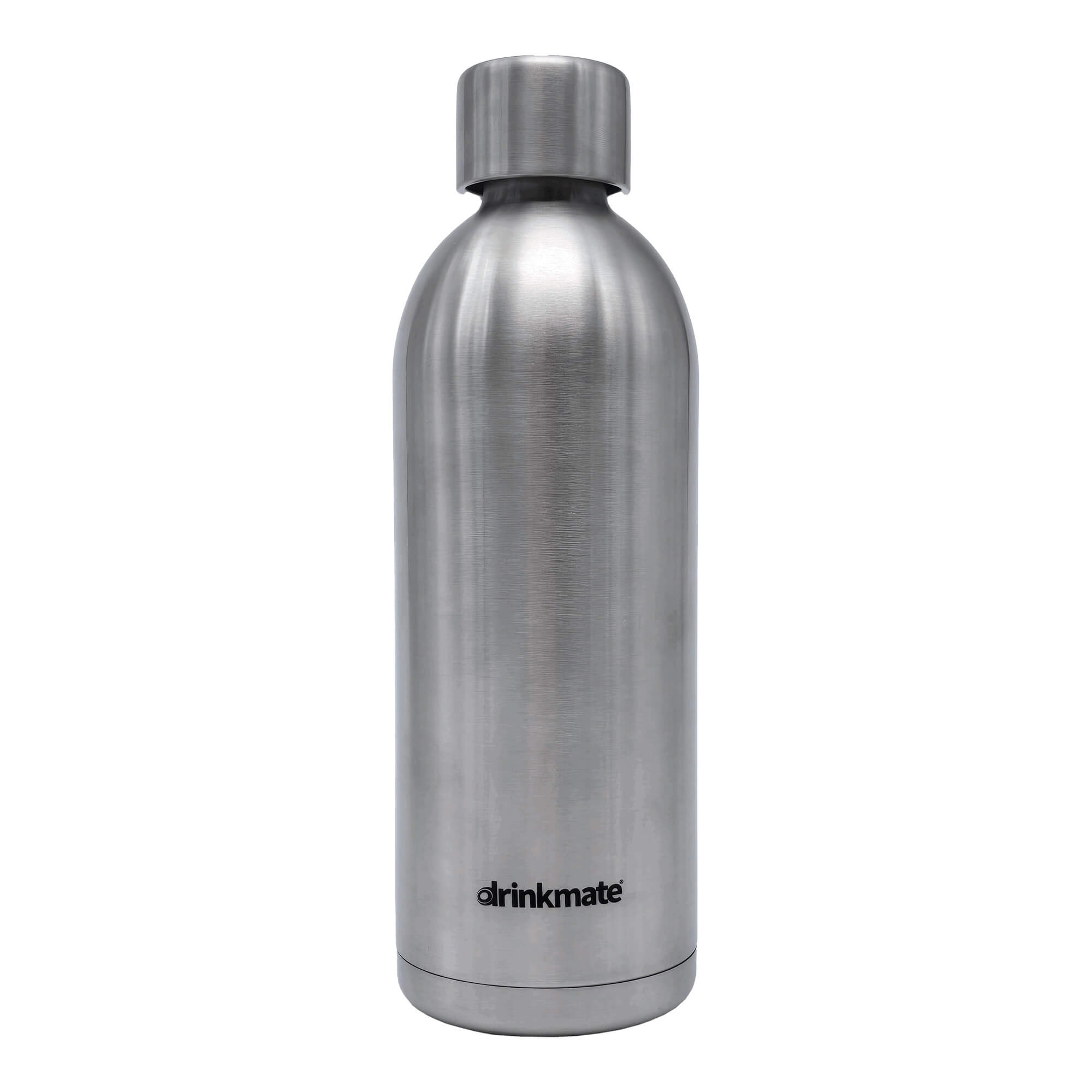 1 l Edelstahl-Flasche, kompatibel mit dem Drinkmate OmniFizz Getränkesprudler und Wassersprudler