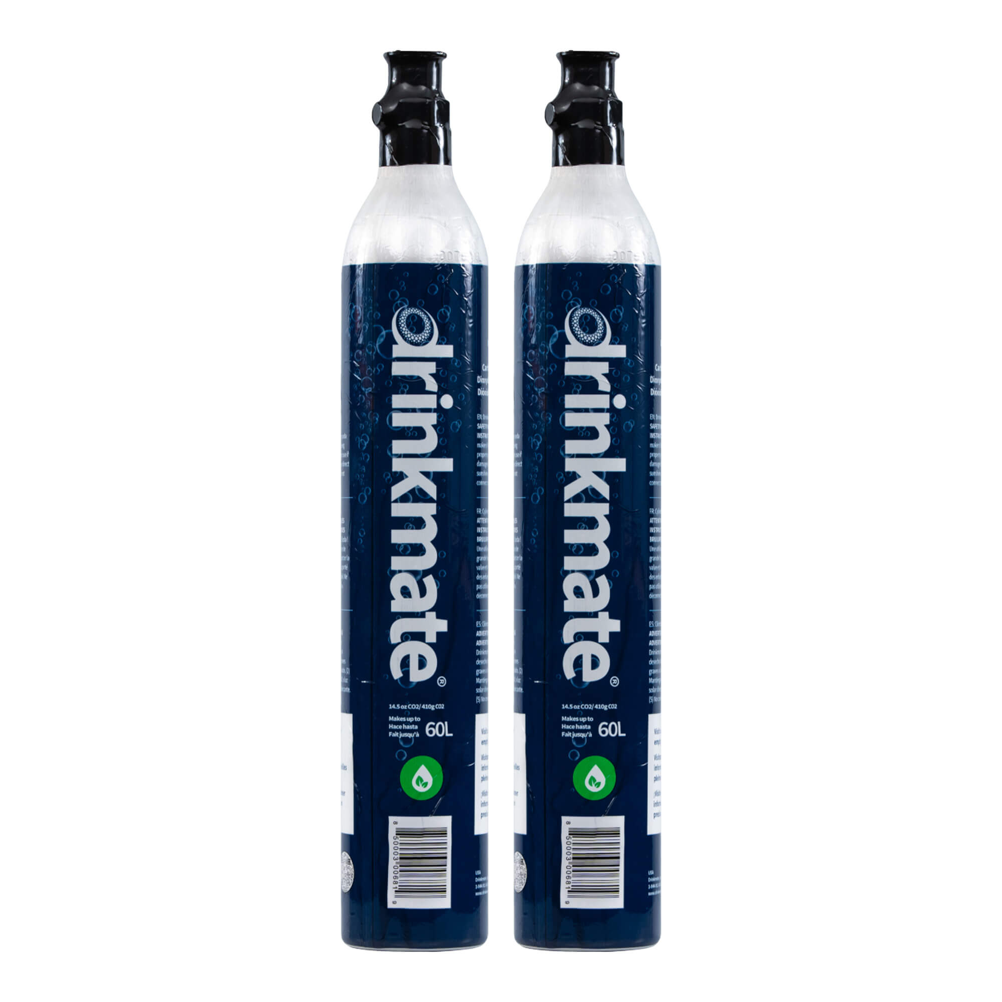 Drinkmate 60L CO2-Zylinder - Doppelpack
