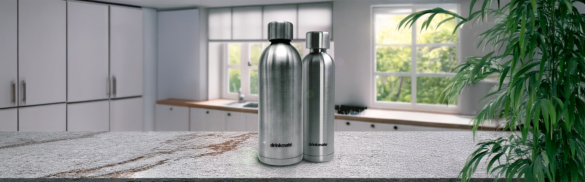 Drinkmate launcht Edelstahlflaschen in Deutschland