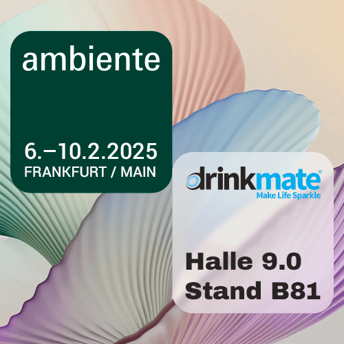 Drinkmate auf der Ambiente 2026