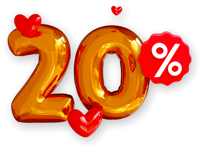 Drinkmate | Valentinstags-Aktion - 20% Rabatt