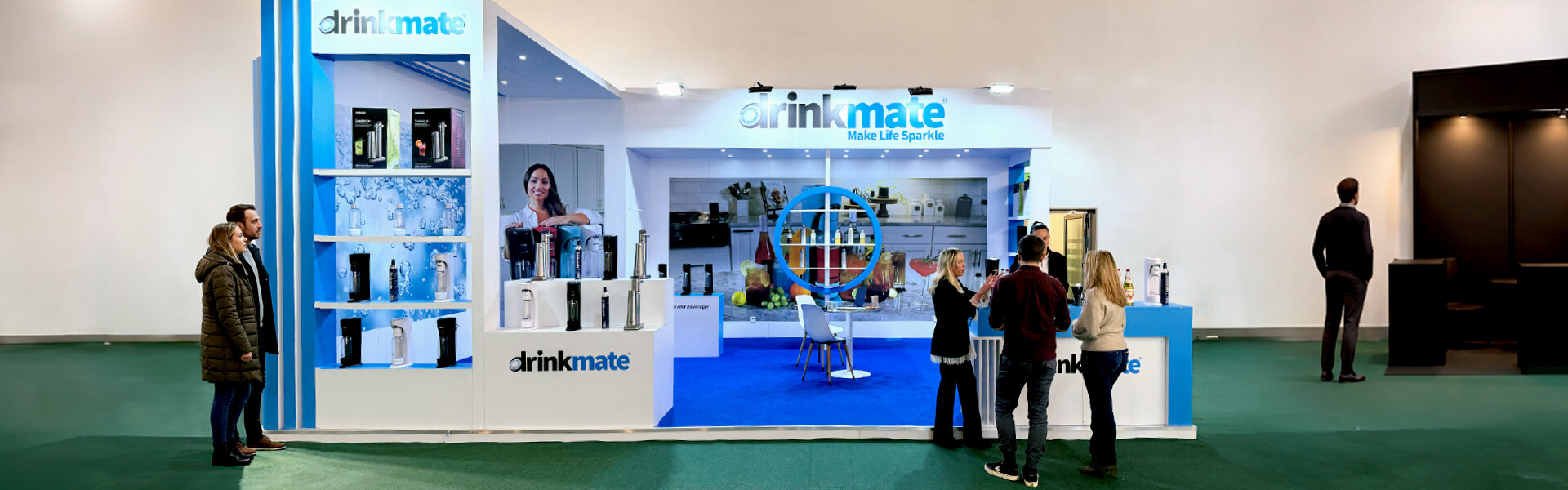 Drinkmate Getränkesprudler: Hintergrundbild für Artikel Drinkmate auf der Ambiente Frankfurt 2026