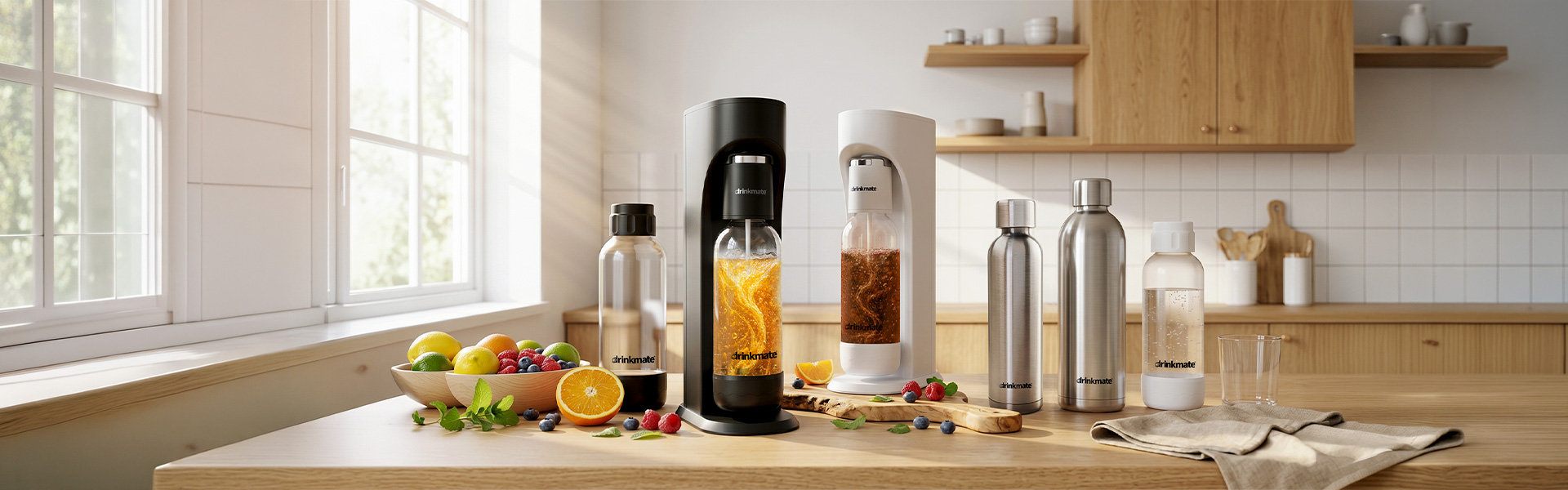 Drinkmate Getränkesprudler: Hintergrundbild für Artikel Drinkmate startet Partnerschaft mit corplife