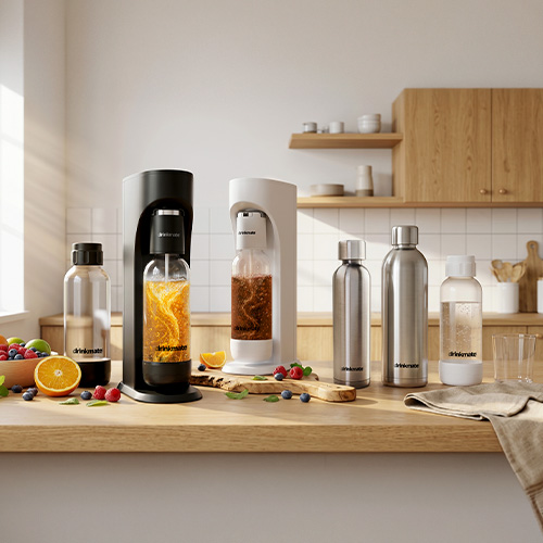Drinkmate Getränkesprudler: Beitragsbild für Artikel Drinkmate startet Partnerschaft mit corplife